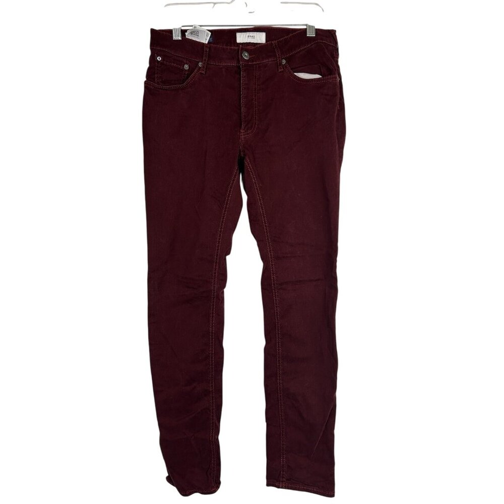 Men's Burgundy Pants